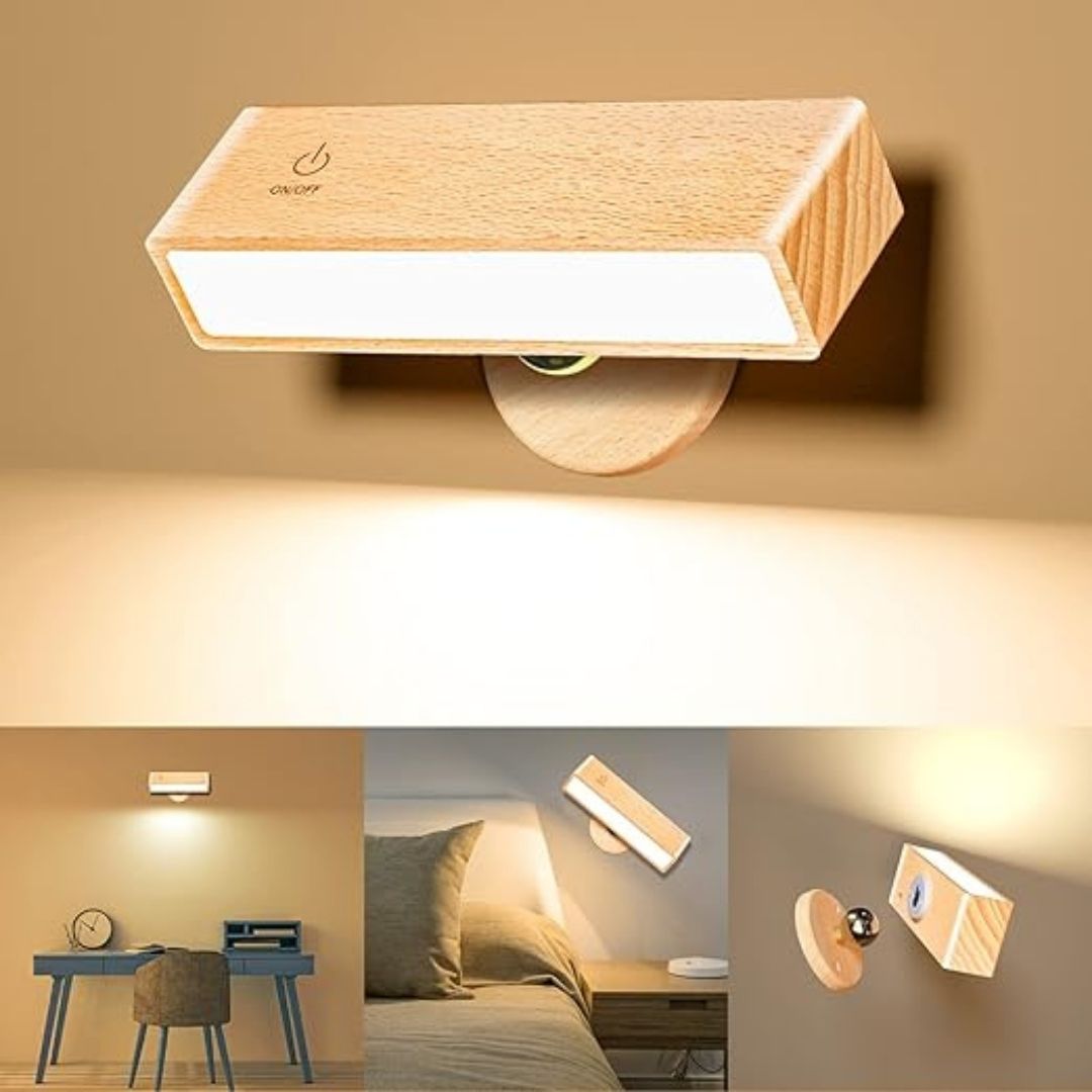 Oppladbar 360° LED-lampe