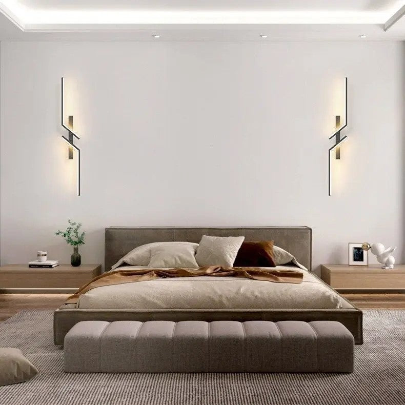 Lysvinkel™ - Minimalistisk LED-vegglampe