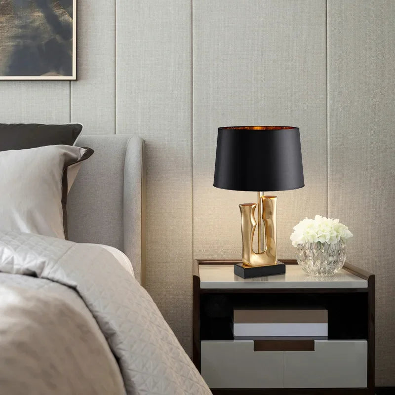 GoldenRock Bordlampe