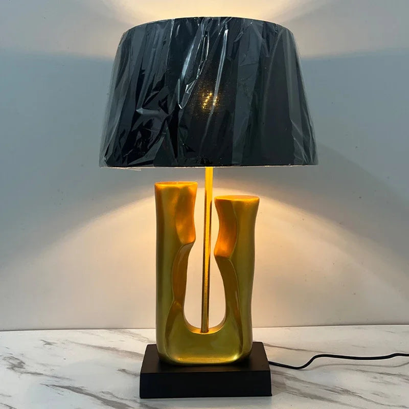 GoldenRock Bordlampe
