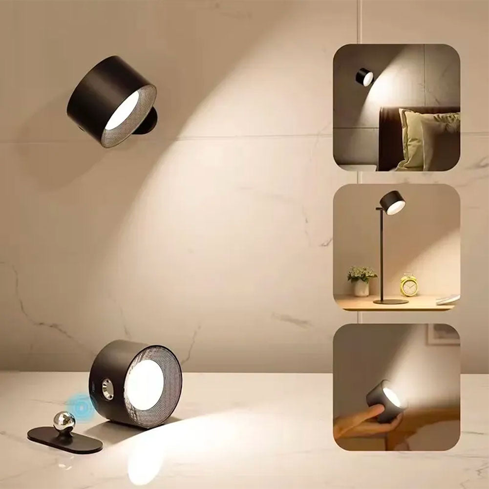 Vista - Den 360° oppladbare LED-vegglampen