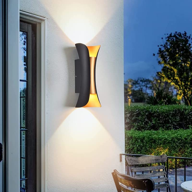 Ljusvindé™ - Vanntett LED-vegglampe i aluminium for utendørs bruk