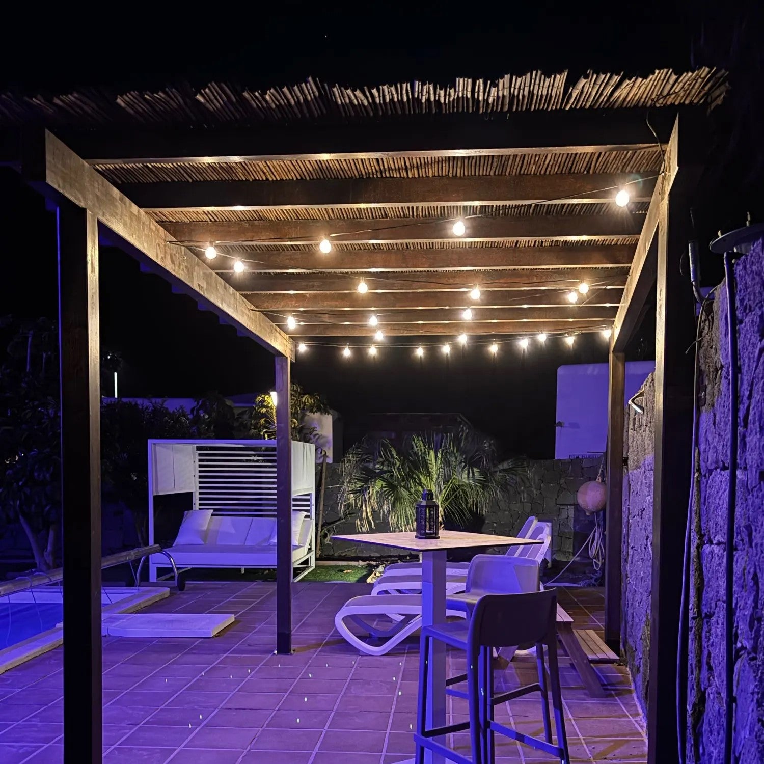 SolarBulb™ - Dual power sphere string lights