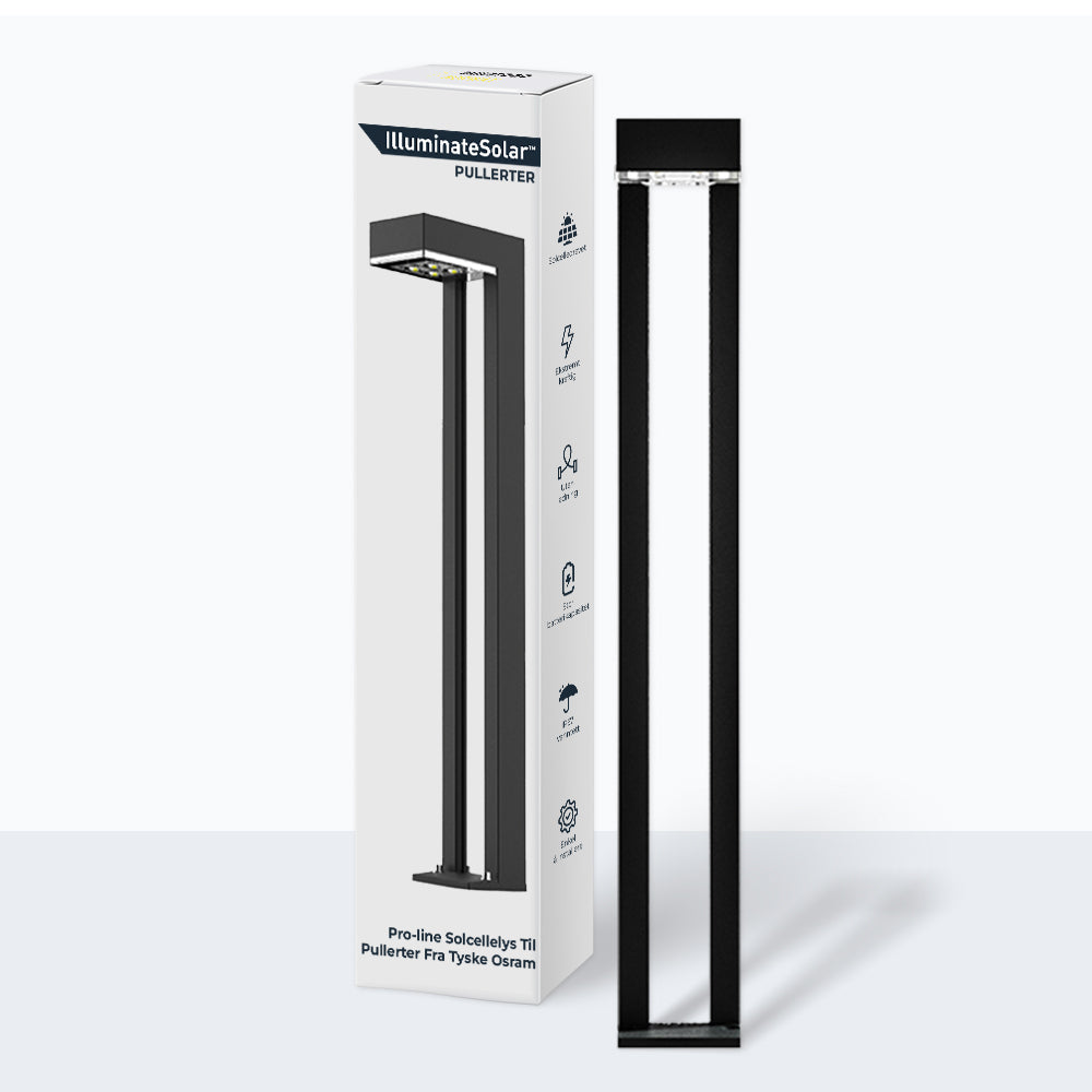 IlluminateSolar Pullert™- Pro-Line solcellepullerter tysk Osram (2-pakning)