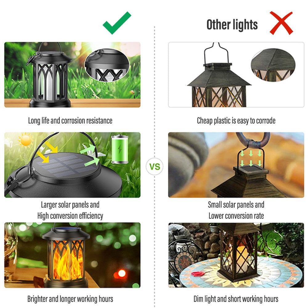 FlameGlow™- Hanglamp met vlam op zonne-energie