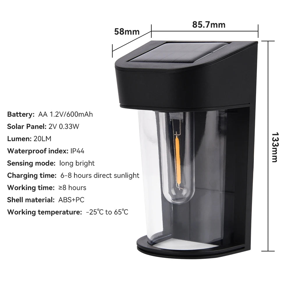 Mini Elegant solcellelampe