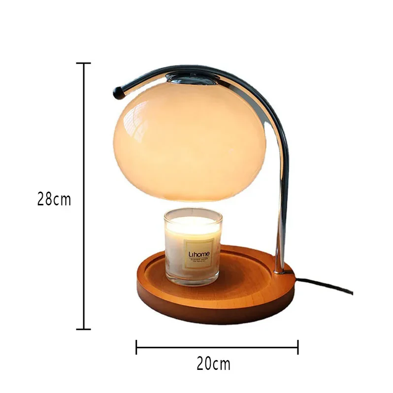 Solis - Bordlampe med stearinlys