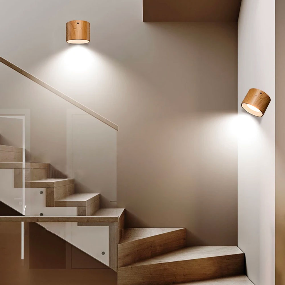 Vista - Den 360° oppladbare LED-vegglampen