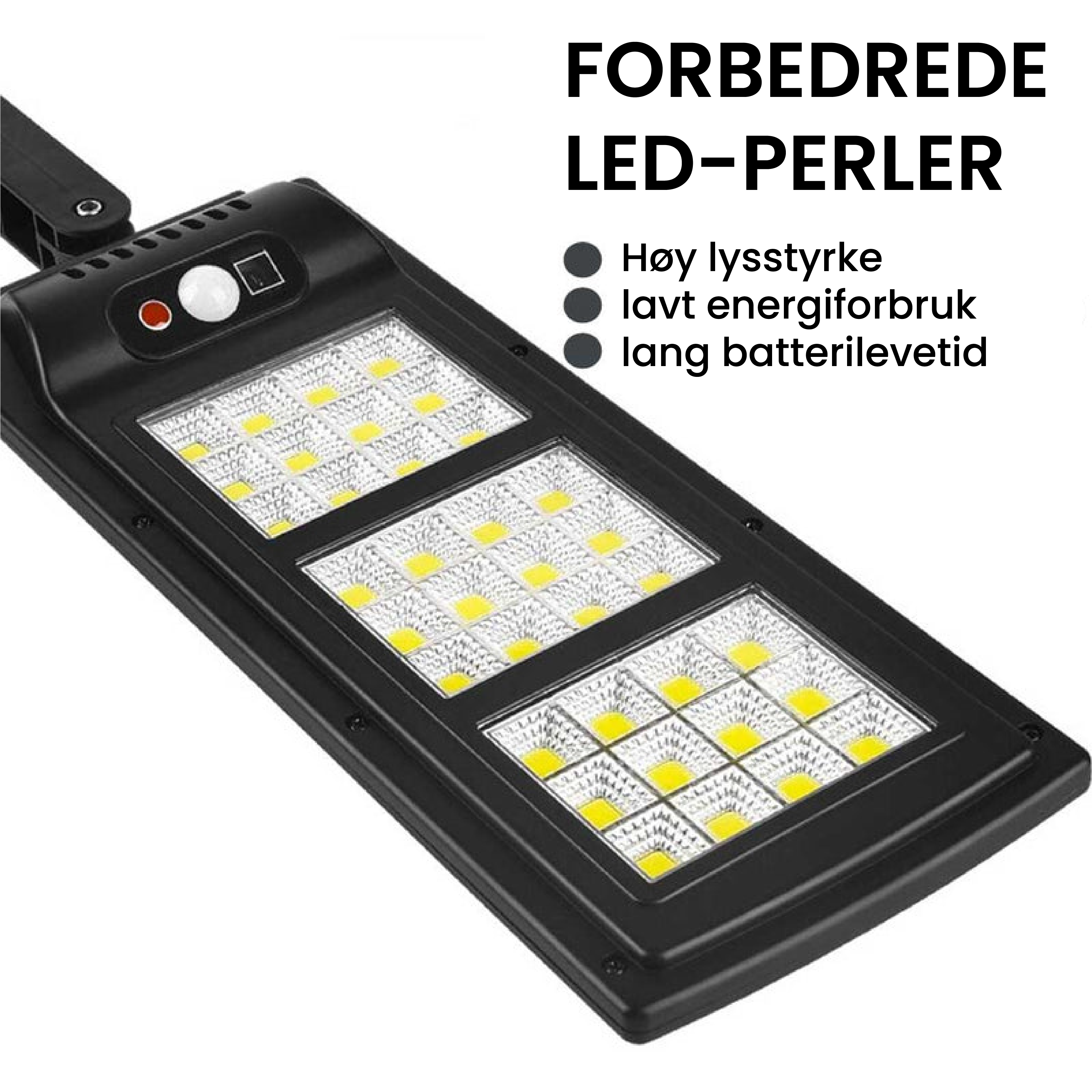 Solcelle LED-lampe 800W