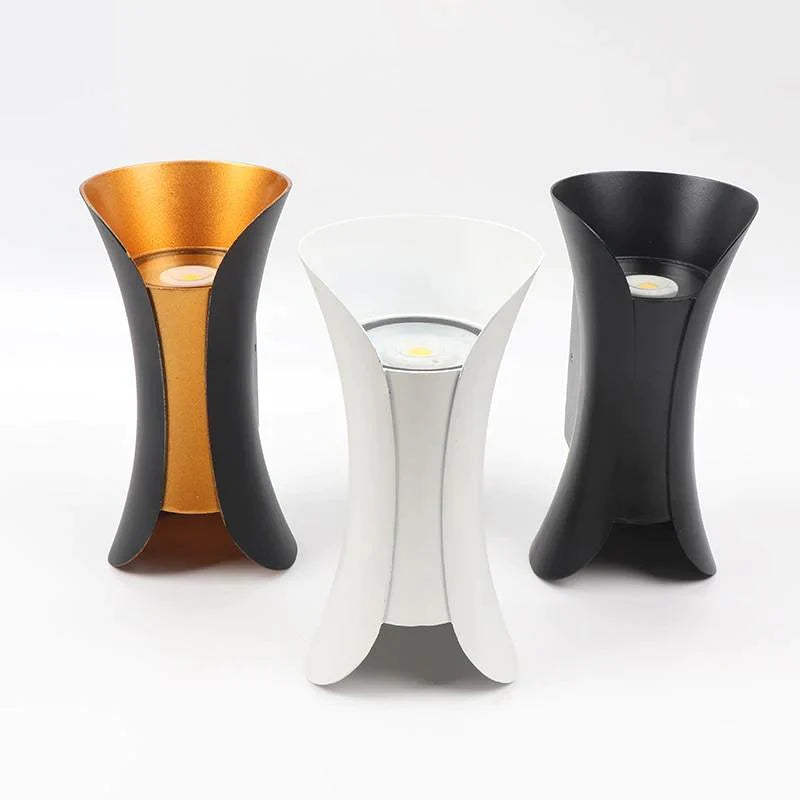 Ljusvindé™ - Vanntett LED-vegglampe i aluminium for utendørs bruk
