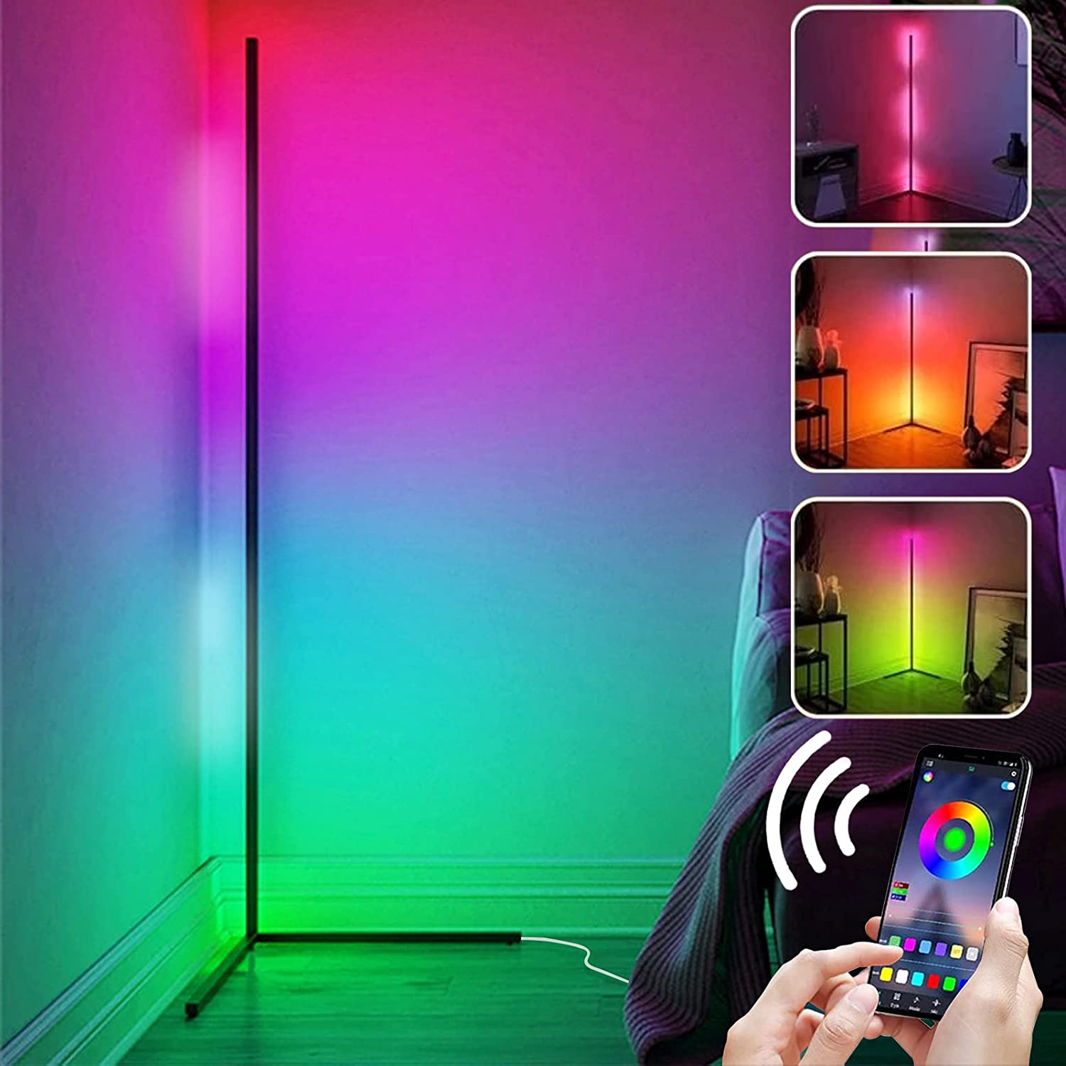 ChromaGlow - Smart Gulvlampe