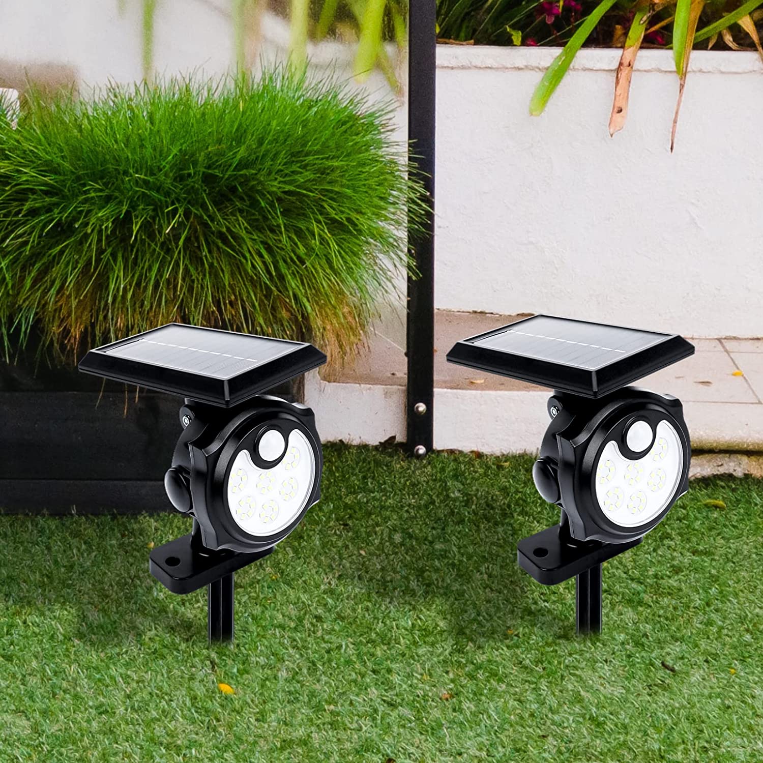 LED solcelle spotlight