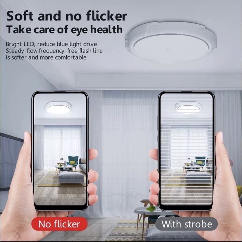 Solcelledrevet taklampe innendørs/utendørs med fjernkontroll