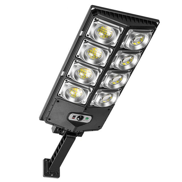 1000W 240LED solcelledrevet LED gatelampe