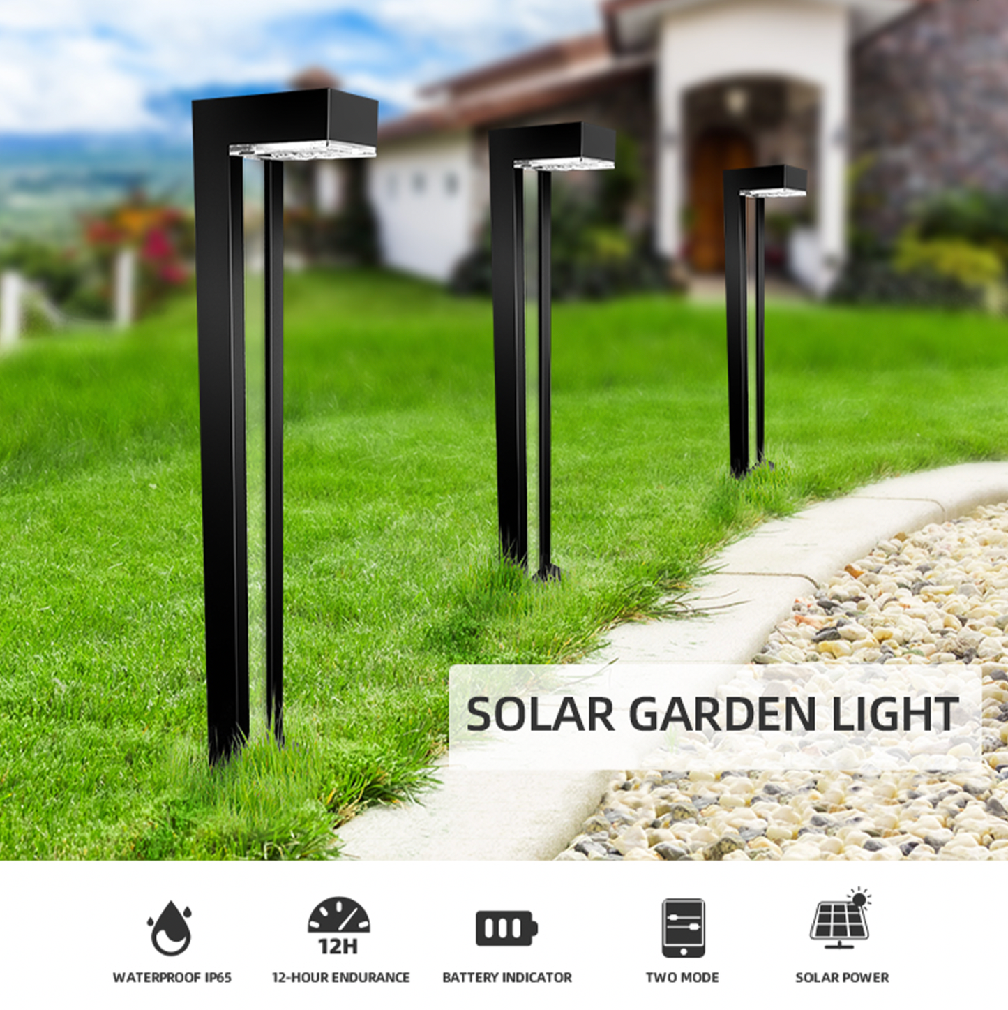 IlluminateSolar Pullert™- Pro-Line solcellepullerter tysk Osram (2-pakning)