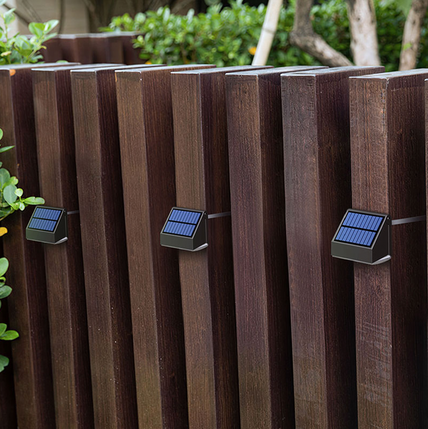 MarsWall-1000®- ultimate utendørs solcellevegglampe med bevegelse (2-pakning)