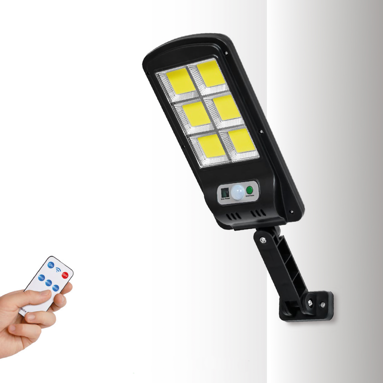 IlluminateSolar™- Den svært lyssterke solcelledrevne LED-gatelykten for gata