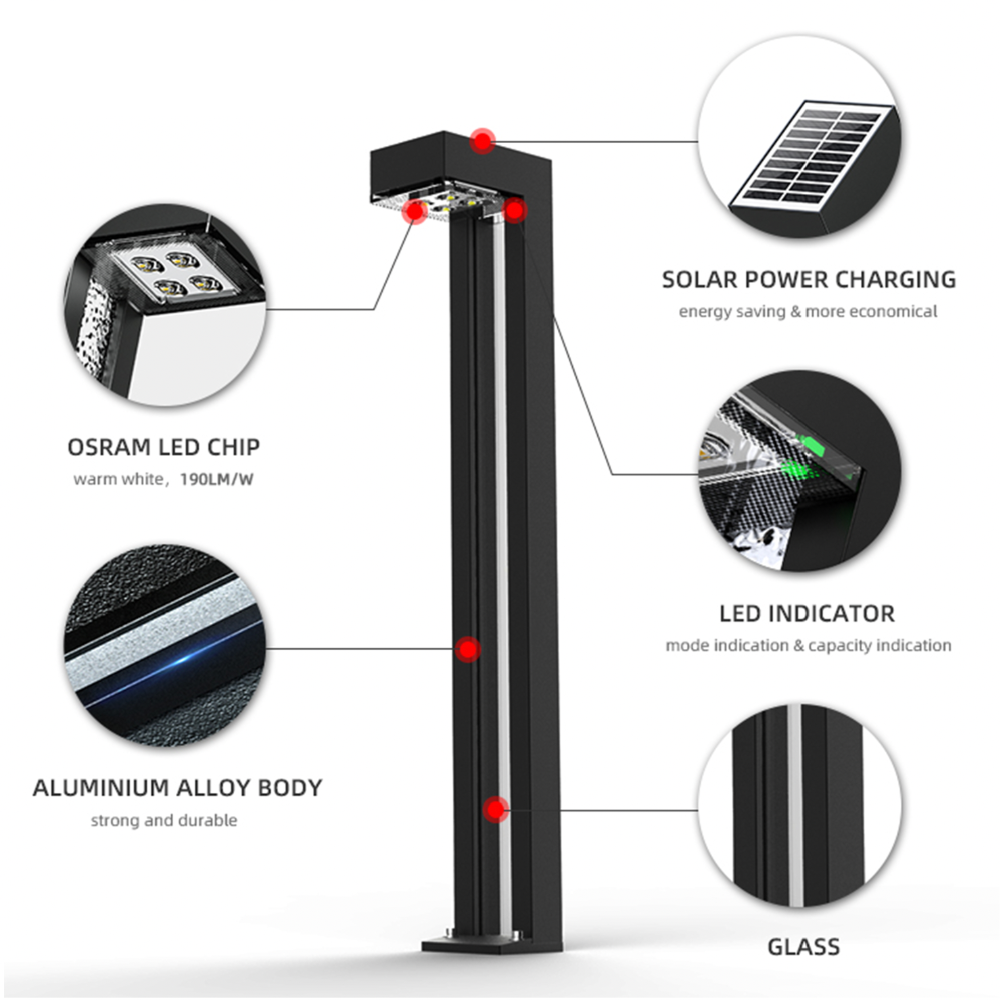IlluminateSolar Pullert™- Pro-Line solcellepullerter tysk Osram (2-pakning)