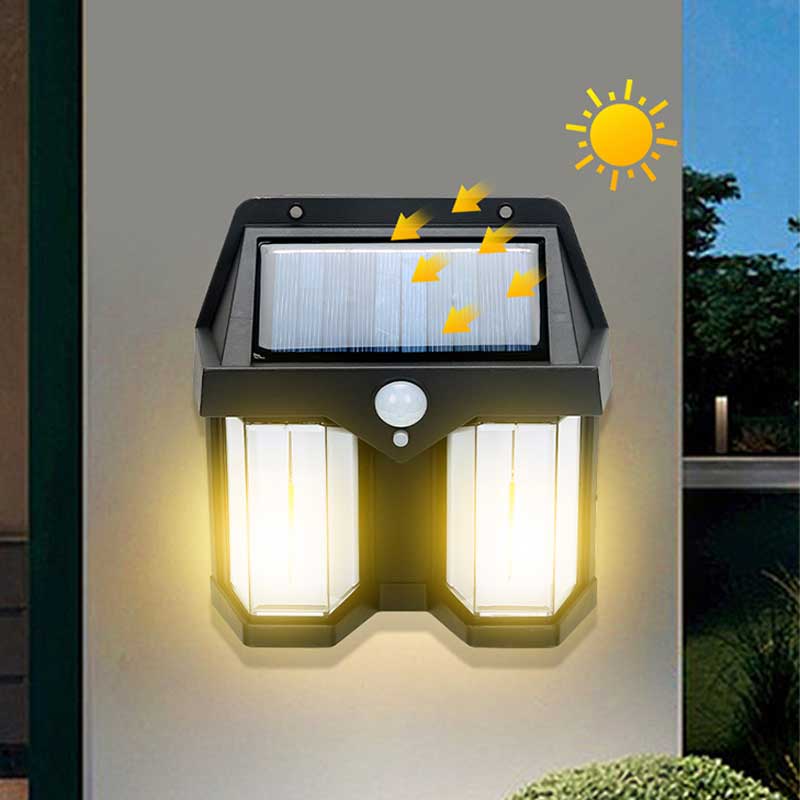 SuncrestDuo™ - IP65 solcellevegglampe