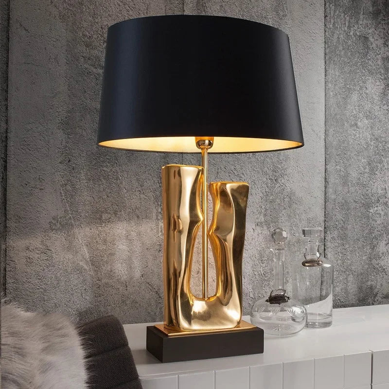 GoldenRock Bordlampe