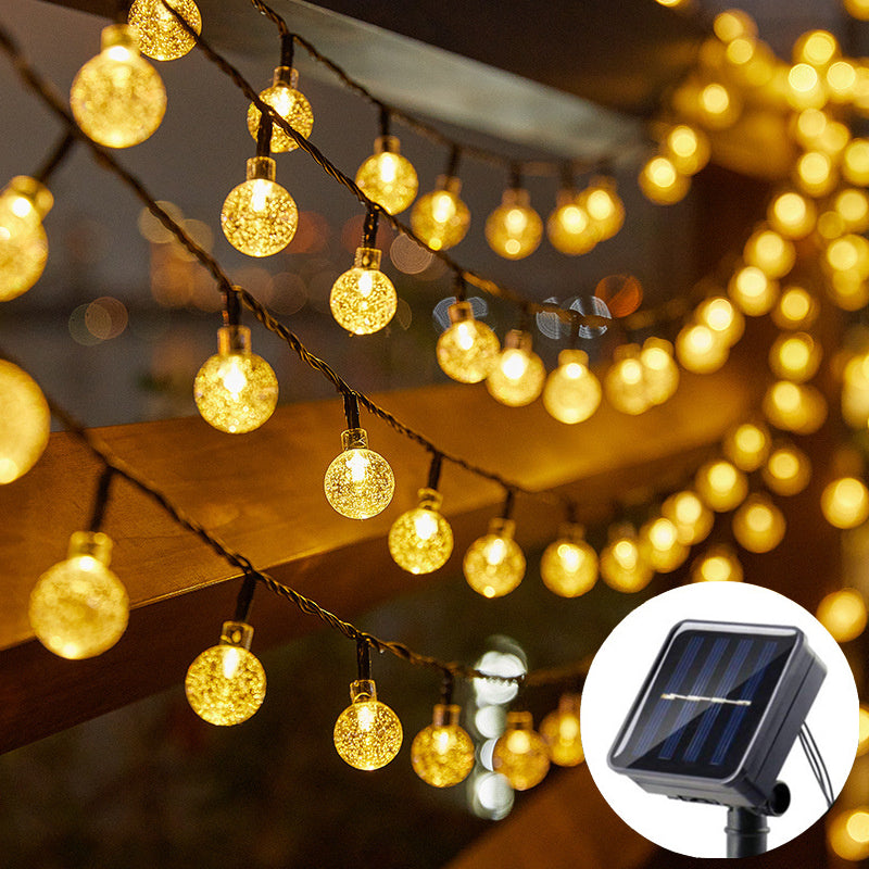 5m-12m solcelle LED festoon lys