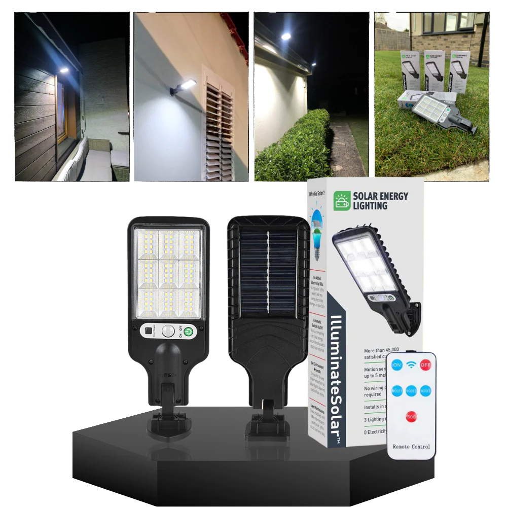 IlluminateSolar™- Det ultimate solcelledrevne LED-lyset (Tilbud)