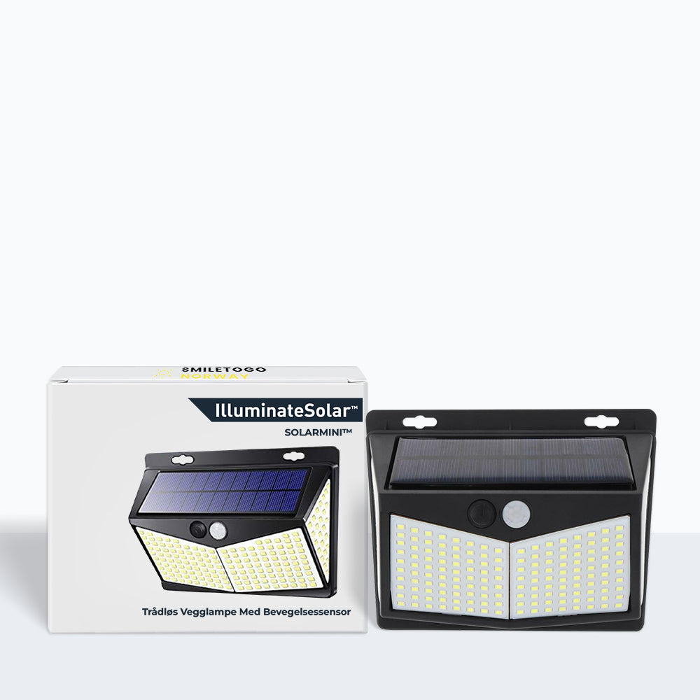 SolarMini™ - trådløs vegglampe med bevegelsessensor