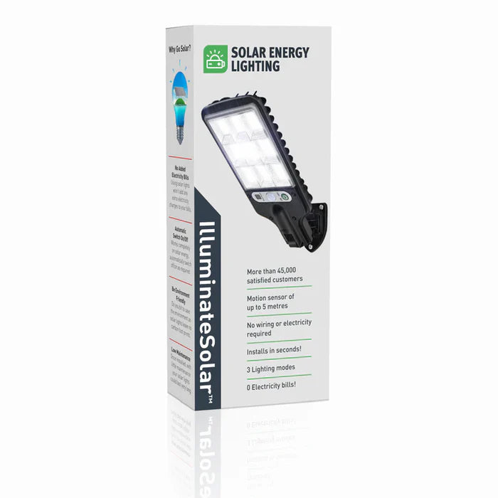 IlluminateSolar™- Det Ultimate Solcelledrevne LED-Lyset (BOGO)