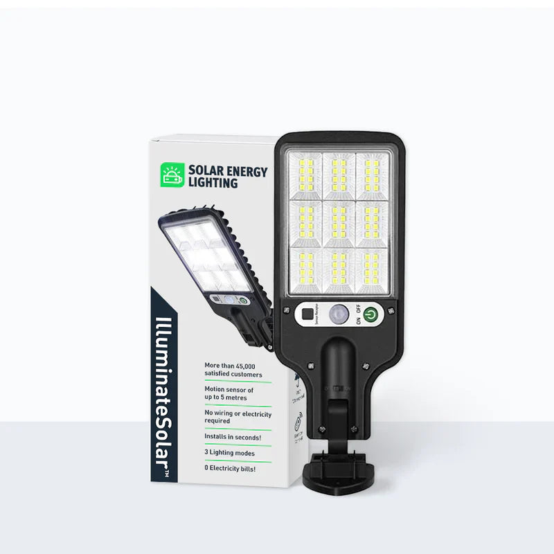 IlluminateSolar™- Det Ultimate Solcelledrevne LED-Lyset (BOGO)