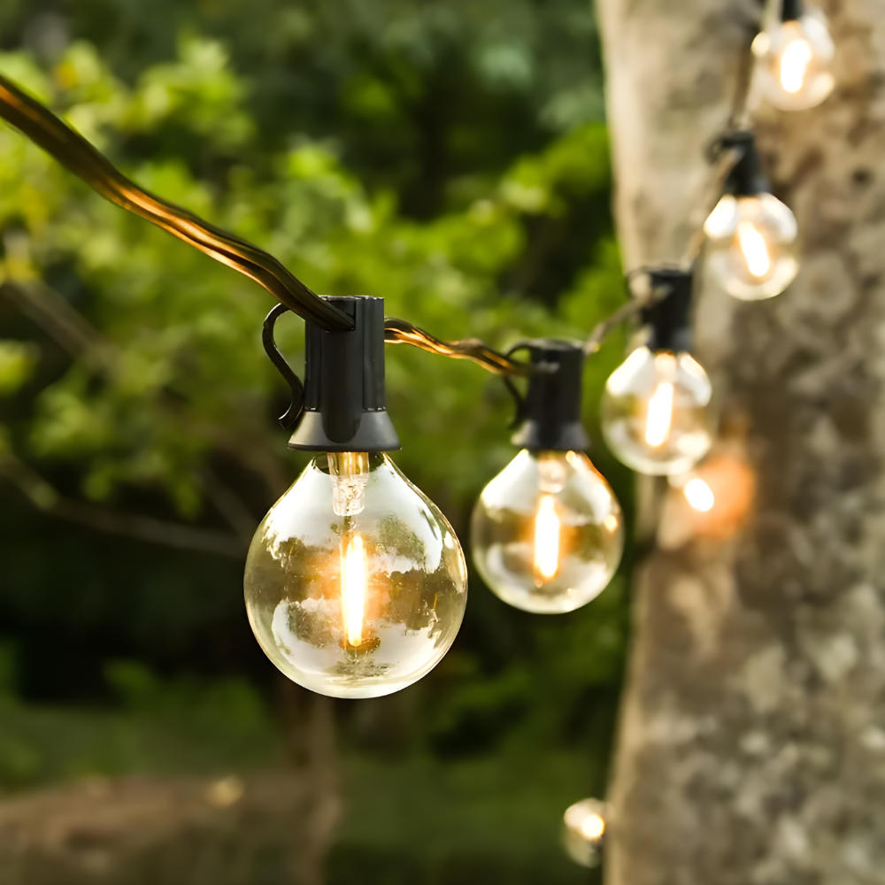 Solar Bulb™ - Dual Power Sphere String Lights