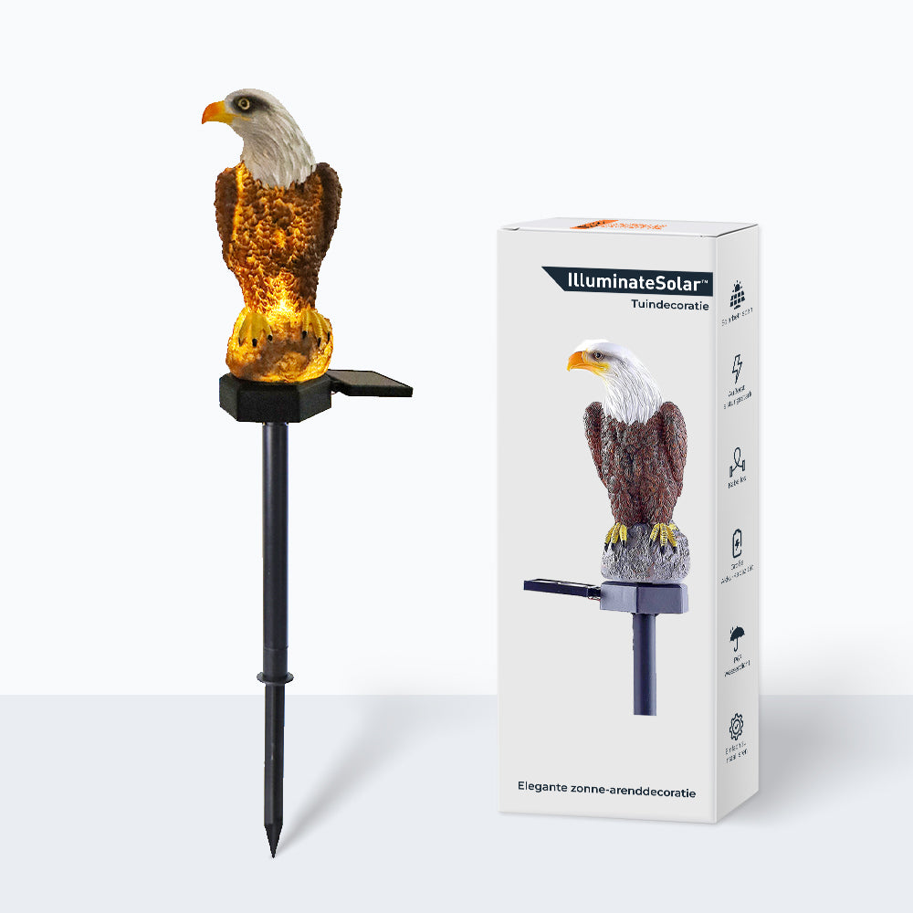 EagleGlow - solcelledrevet LED-hagelampe