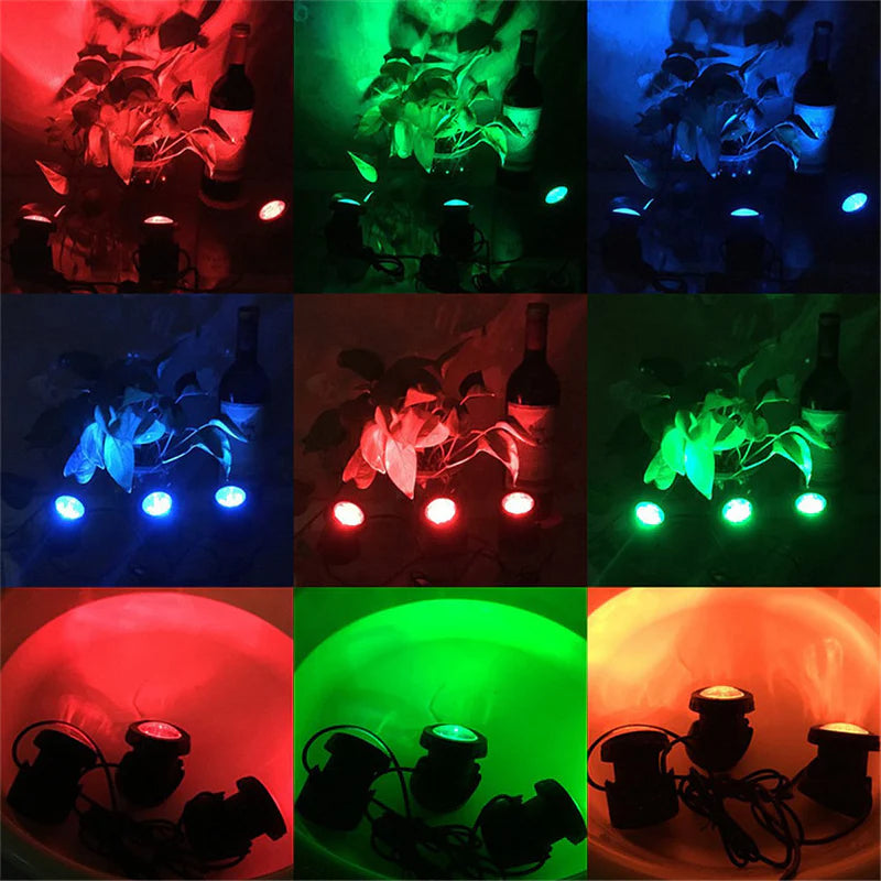 ColorWave™- RGB-solcellebelysning for dammer og bassenger