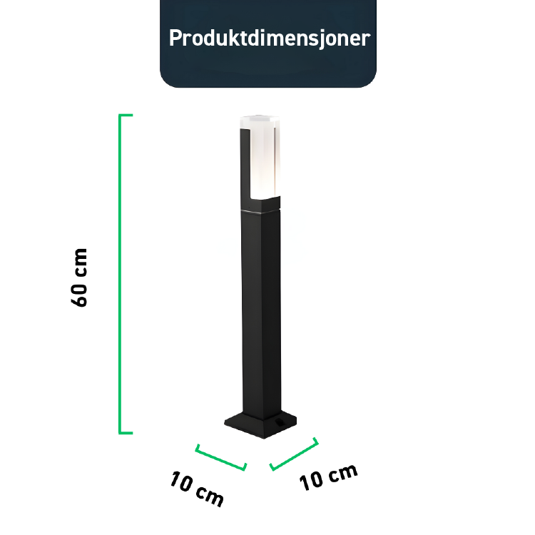 NovaScape™ - Arkitektoniske pullertlamper