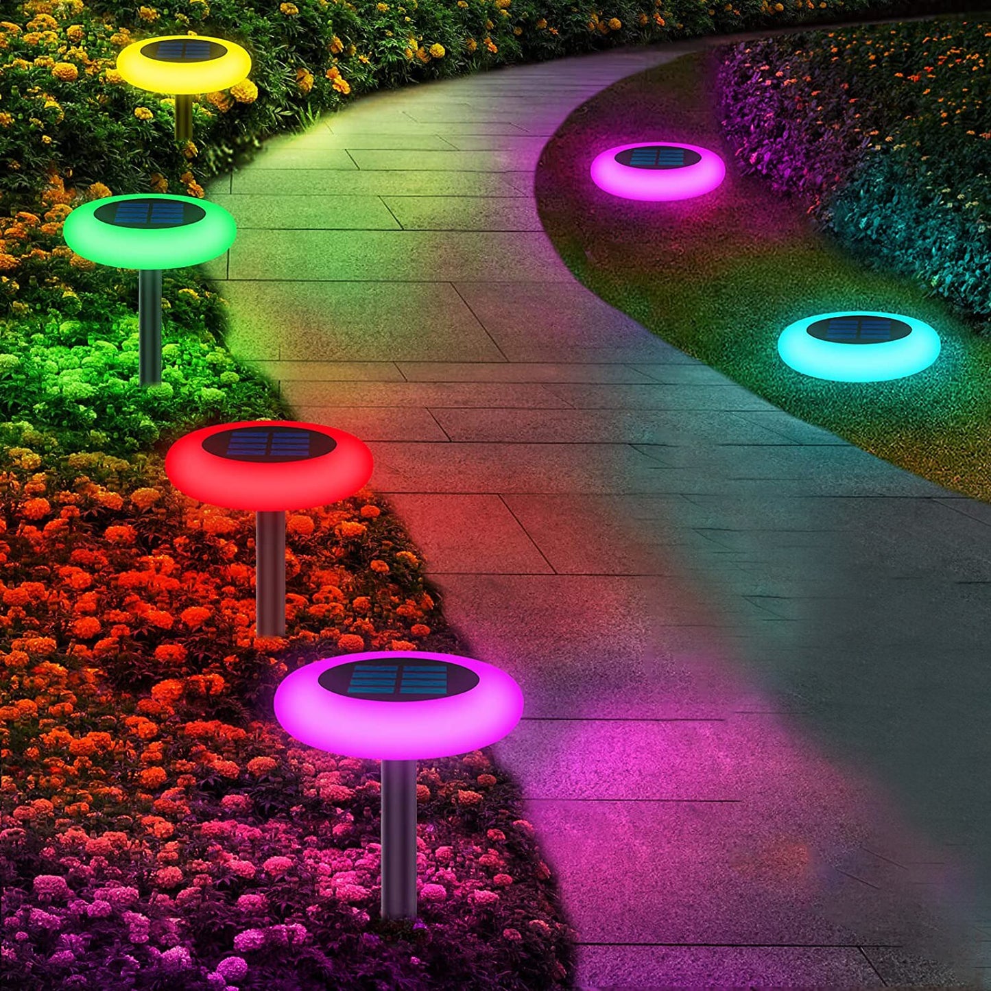 Colorize - Fargerike solcellelamper for utendørs bruk