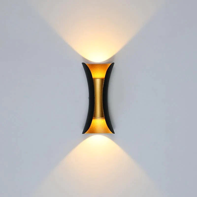 Ljusvindé™ - Vanntett LED-vegglampe i aluminium for utendørs bruk