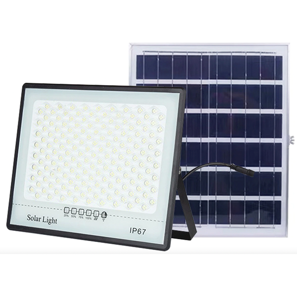 SolarBeam™ 300W - Mega-Watt solcellestrålende flomlys