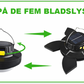 CampSolarMini™- ladepære Dobbel lyskilde LED campinglampe
