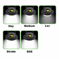 CampSolarMini™- ladepære Dobbel lyskilde LED campinglampe